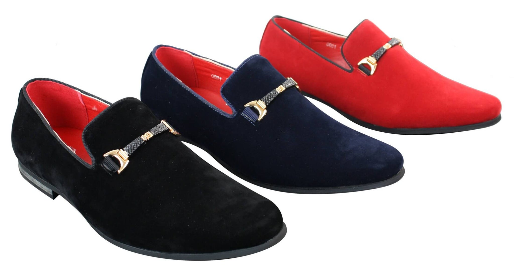 Miesten slip-on-kengät soljella