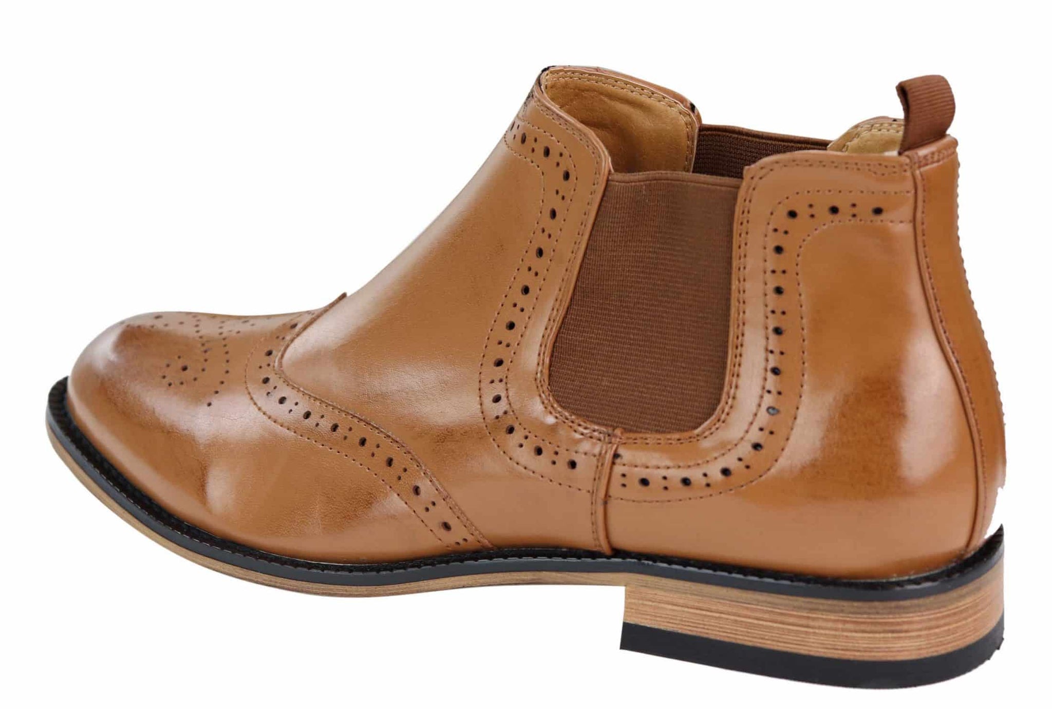 Miesten slip-on-brogue-saappaat
