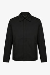 Miesten musta kaulusliivi Harrington vedenpitävä takki