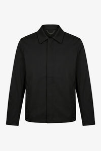 Miesten musta kaulusliivi Harrington vedenpitävä takki