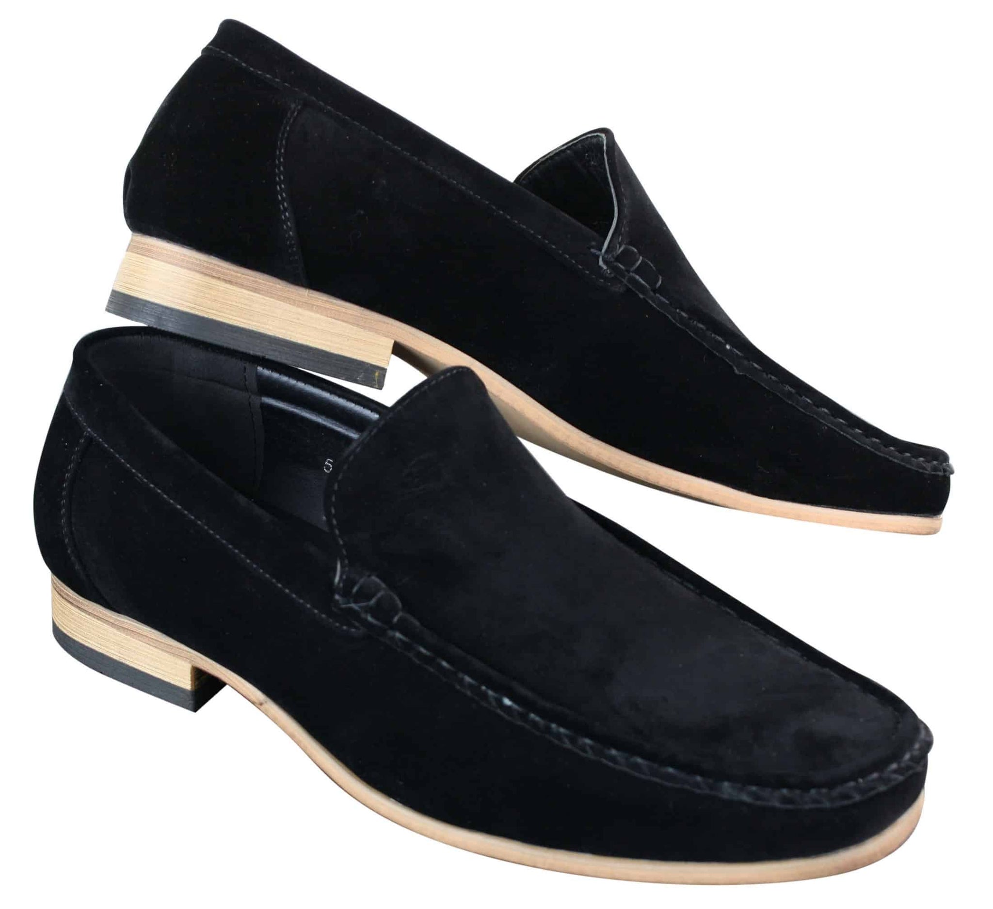 Patron 5588 miesten tyylikkäät rento slip-on-neulaskengät italialaiset