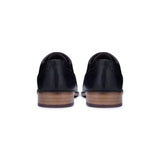 Miesten klassiset nahkaiset brogue-kengät, mustat nauhakengät, tyylikkäät muodolliset nahkakengät, vintage-tyyliset