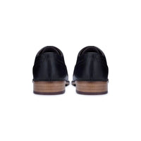 Miesten klassiset nahkaiset brogue-kengät, mustat nauhakengät, tyylikkäät muodolliset nahkakengät, vintage-tyyliset