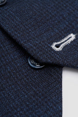 Caridi - Miesten tummansininen tweed-liivi