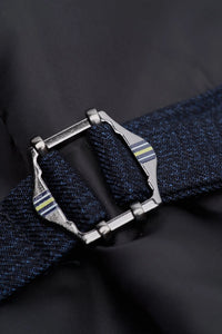 Caridi - Miesten tummansininen tweed-liivi