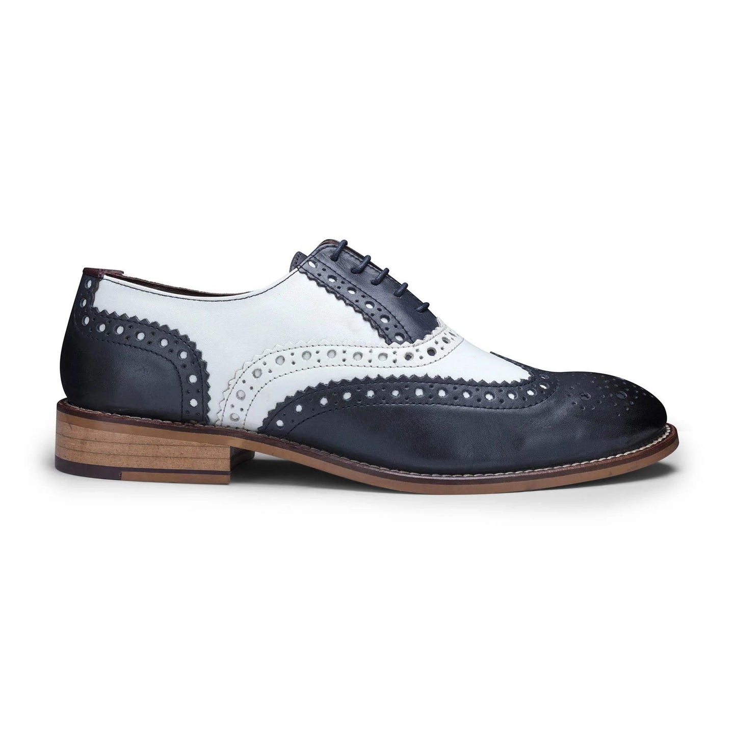 Miesten aidosta nahasta valmistetut vintage-kengät, brogue-kengät, 1920-luvun mokkanahkaiset tweed-nauhoitetut kengät, tyylikkäät ja muodolliset