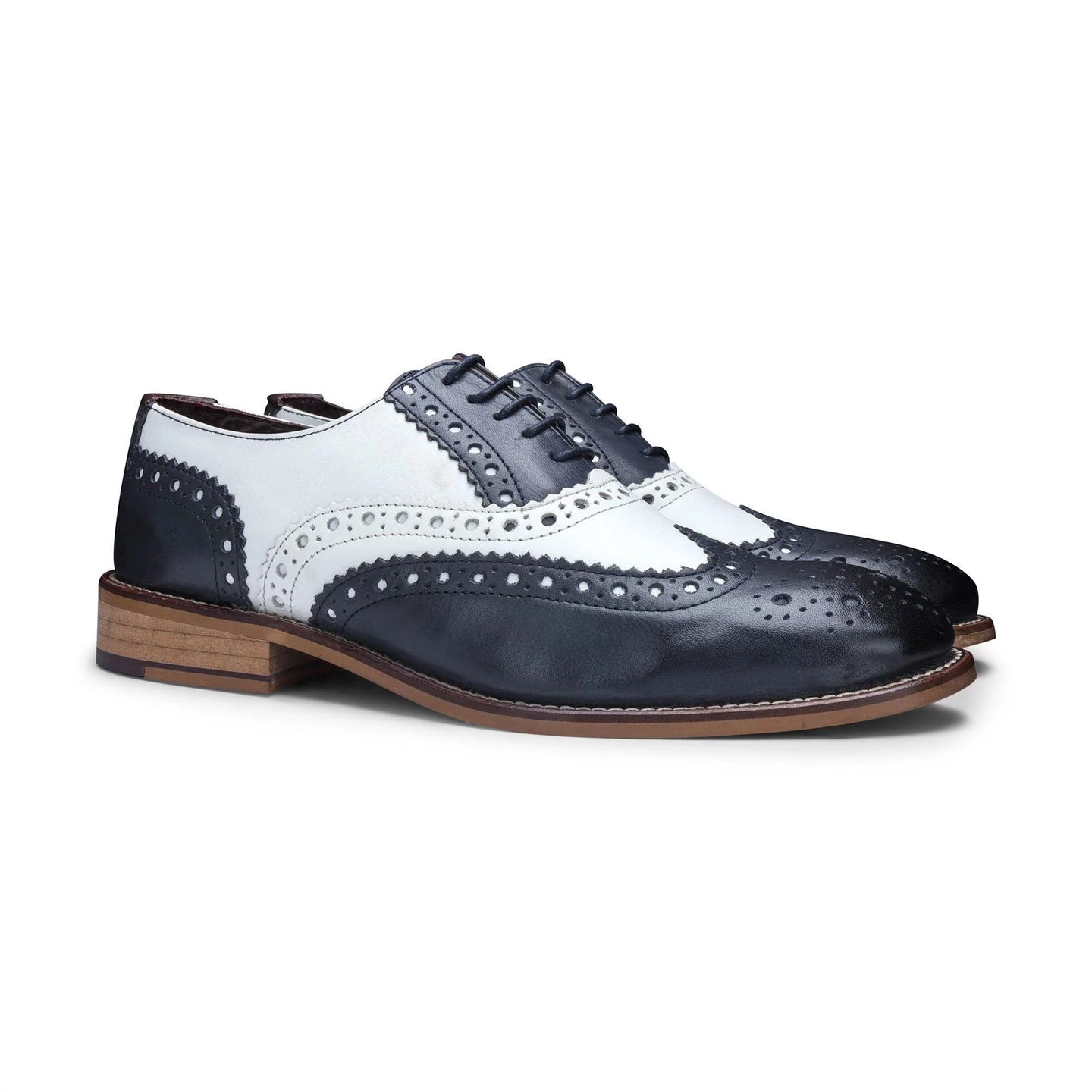 Miesten aidosta nahasta valmistetut vintage-kengät, brogue-kengät, 1920-luvun mokkanahkaiset tweed-nauhoitetut kengät, tyylikkäät ja muodolliset