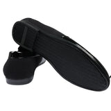 Miesten kevyet mustat slip-on-kengät