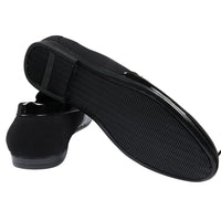 Miesten kevyet mustat slip-on-kengät