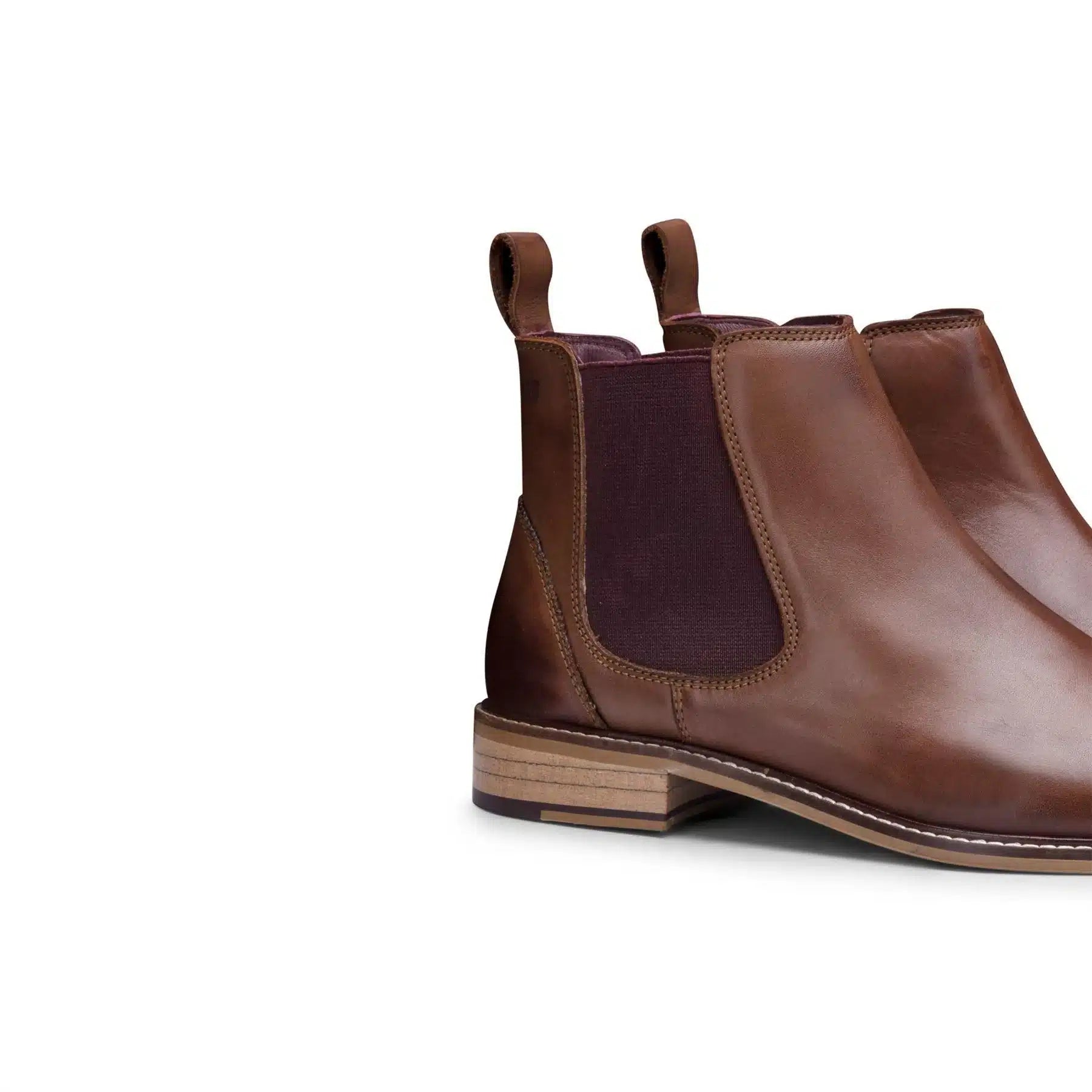 Miesten aidosta nahasta valmistetut Chelsea-nilkkurit, slip-on-saappaat, rento tyyli, retro vintage -blindersit, klassiset