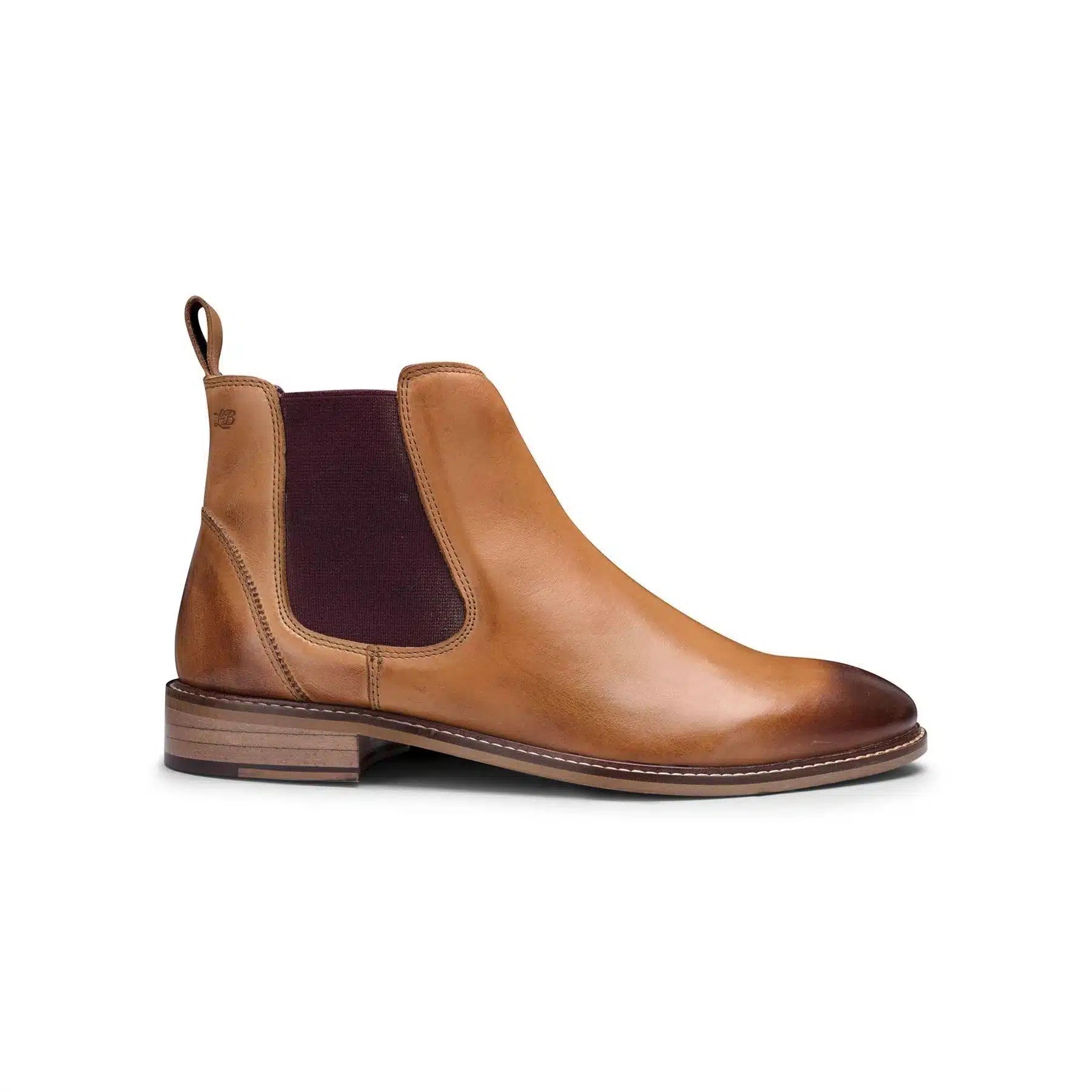 Miesten aidosta nahasta valmistetut Chelsea-nilkkurit, slip-on-saappaat, rento tyyli, retro vintage -blindersit, klassiset