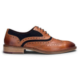 Miesten aidosta nahasta valmistetut vintage-kengät, brogue-kengät, 1920-luvun mokkanahkaiset tweed-nauhoitetut kengät, tyylikkäät ja muodolliset