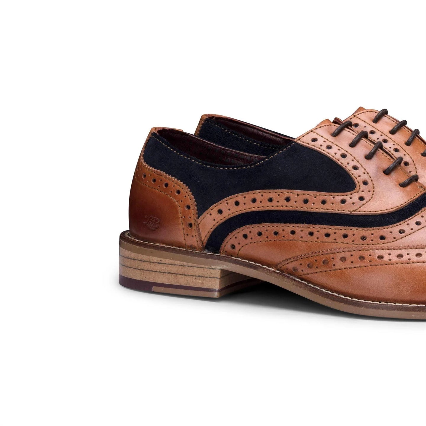 Miesten aidosta nahasta valmistetut vintage-kengät, brogue-kengät, 1920-luvun mokkanahkaiset tweed-nauhoitetut kengät, tyylikkäät ja muodolliset