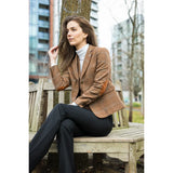 TPTS73 - Naisten tammenruskea tweed-liivi