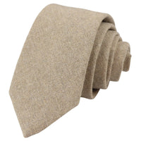 Kameli Beige Oak Tweed Tie Nenäliina 2"