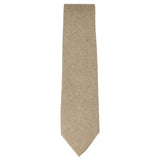 Kameli Beige Oak Tweed Tie Nenäliina 2"