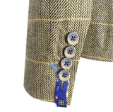 Naisten ruskeanruskea tweed-bleiseri