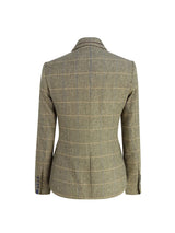 Naisten ruskeanruskea tweed-bleiseri