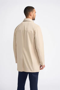 Barracuda - Miesten kevyt klassinen trenssitakki beige