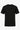 Musta Ribbed Classic T-paita miehille