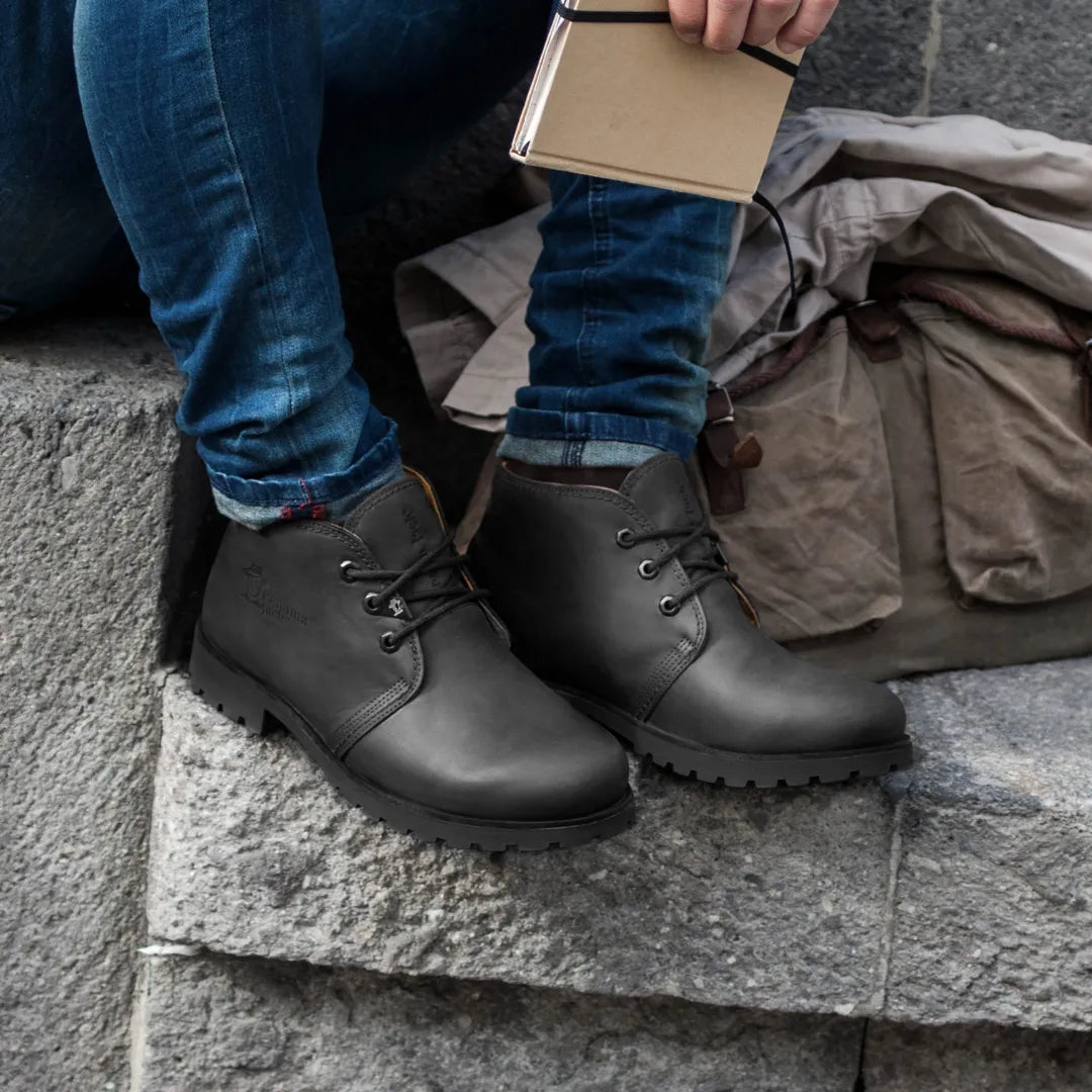 Bota Panama C3 - Miesten Chukka-nahkanilkkurit