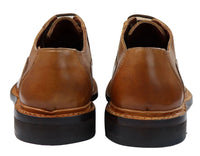 Miesten brogue-kengät, ruskeat ja mustat nauhalliset nahkakengät, Goodyear-reunustetut reunukset