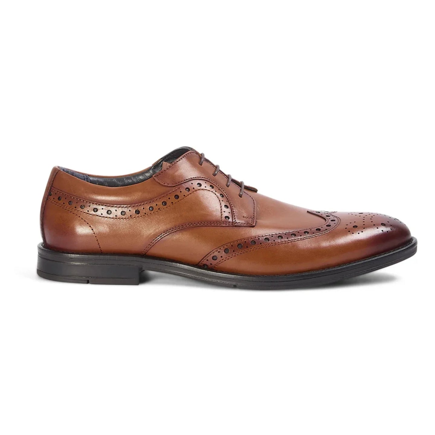 Cambridge - Miesten ruskeat siipikärkilliset brogue-derbykengät