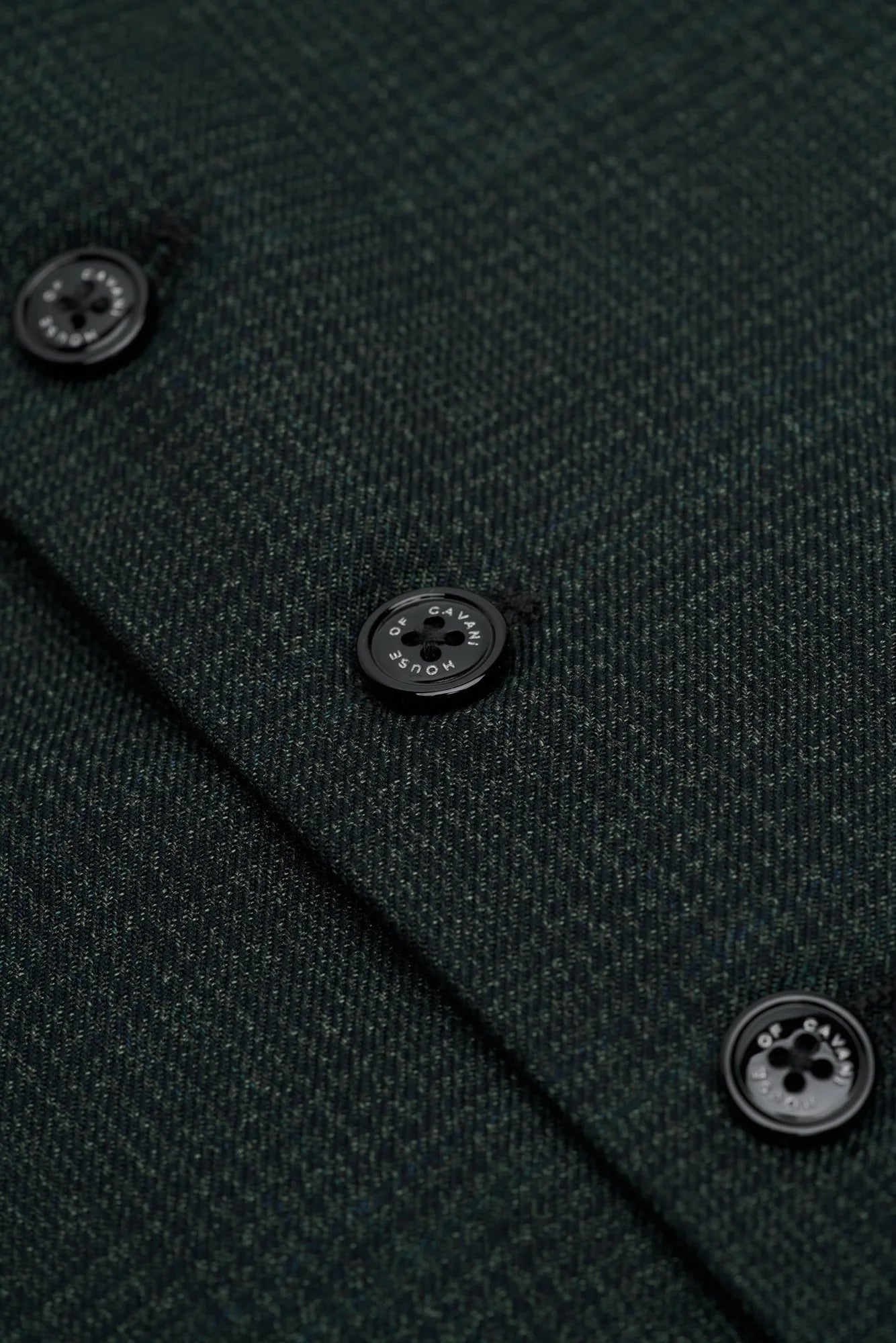 Caridi - Miesten oliivinvihreä tweed-liivi