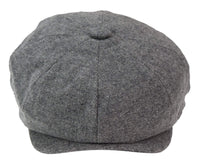 Miesten 8 Panel Newsboy lippis - Cavani Martez - tummanharmaa