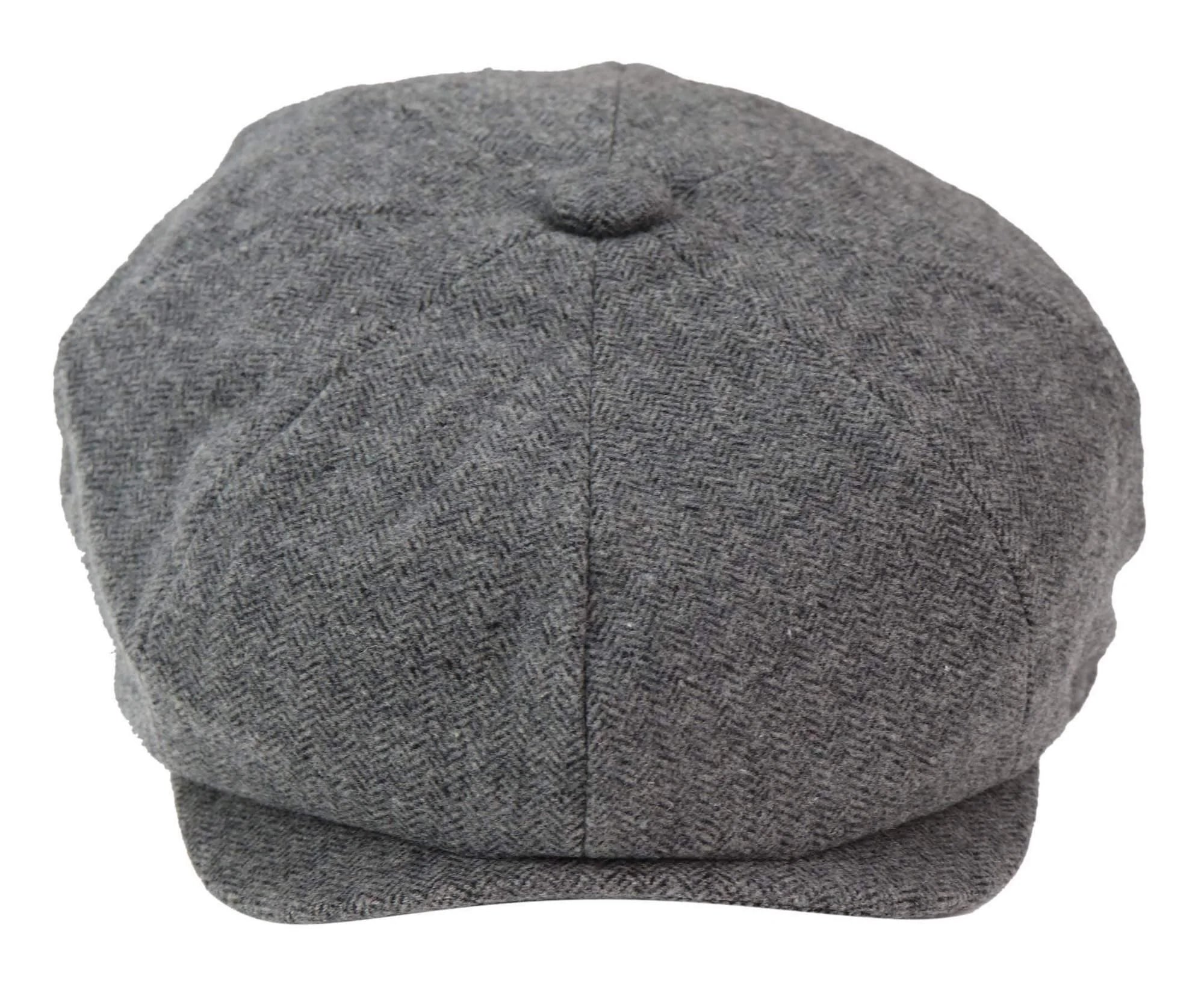 Miesten 8 Panel Newsboy lippis - Cavani Martez - tummanharmaa