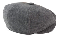 Miesten 8 Panel Newsboy lippis - Cavani Martez - tummanharmaa