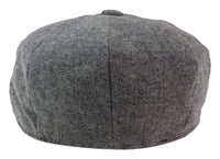 Miesten 8 Panel Newsboy lippis - Cavani Martez - tummanharmaa