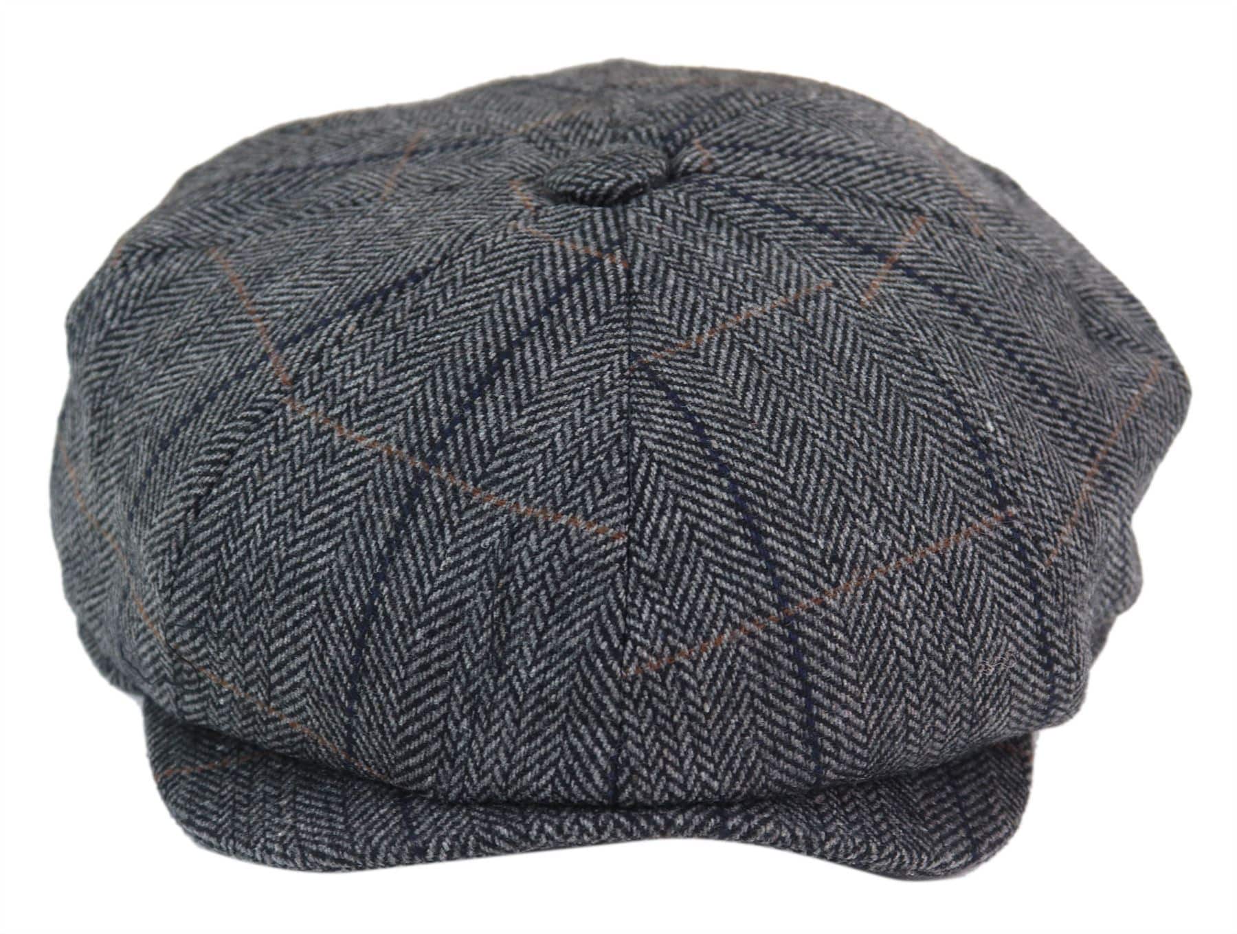 Miesten 8-paneelinen Peaky Blinders -lippis - Cavani Albert