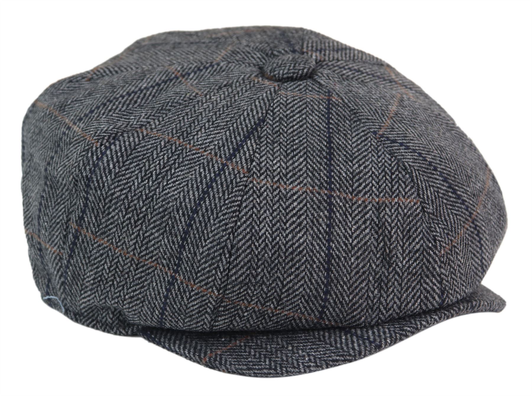 Miesten 8-paneelinen Peaky Blinders -lippis - Cavani Albert