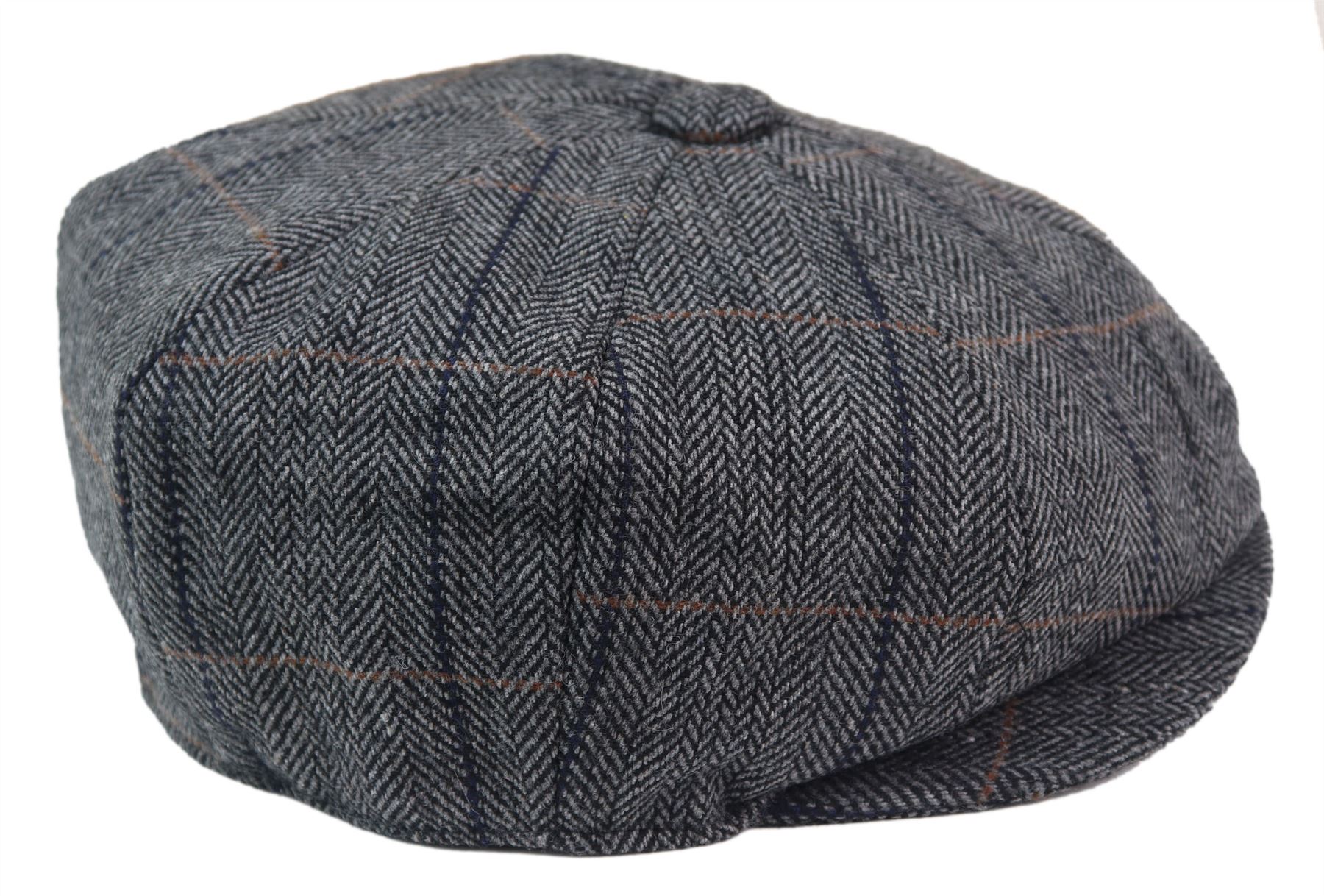 Miesten 8-paneelinen Peaky Blinders -lippis - Cavani Albert