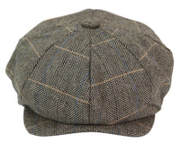 Miesten 8-paneelinen Peaky Blinders -lippis - Cavani Albert
