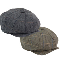 Miesten 8-paneelinen Peaky Blinders -lippis - Cavani Albert