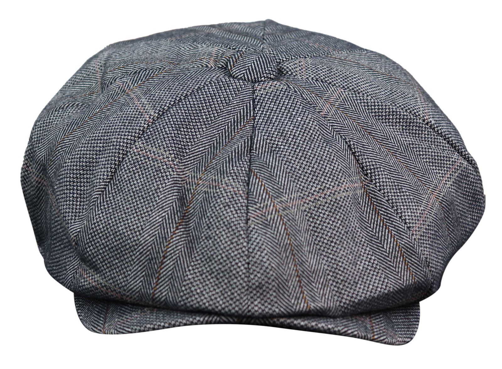 Miesten 8-paneelinen Peaky BlindersTweed-lippalakki - Cavani Connall