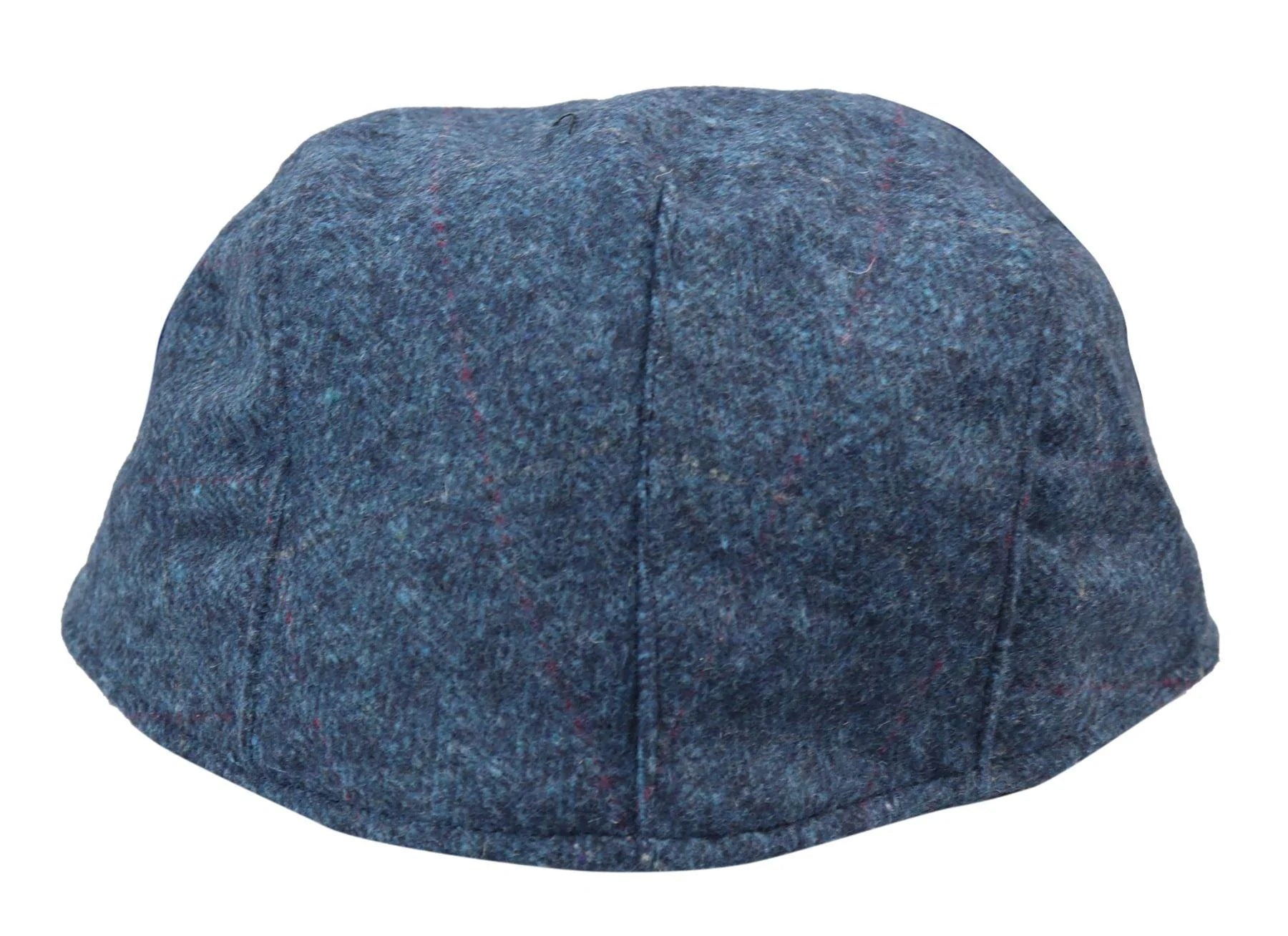 Miesten Grandad Baker -lippalakki, sininen, 8-paneelinen, tweed-kuvio, klassinen, rento 1920-luku