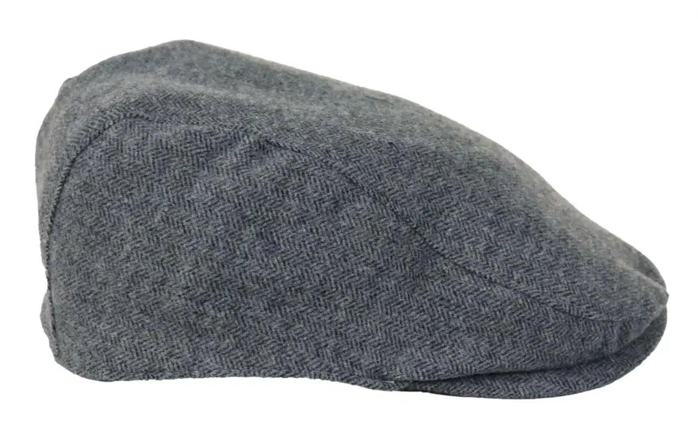 Miesten flatcap-pipo Baker Boy 8-paneelilla, isoisän tweed-kuvioinen kalanruotokuvioinen harmaa vintage-hattu