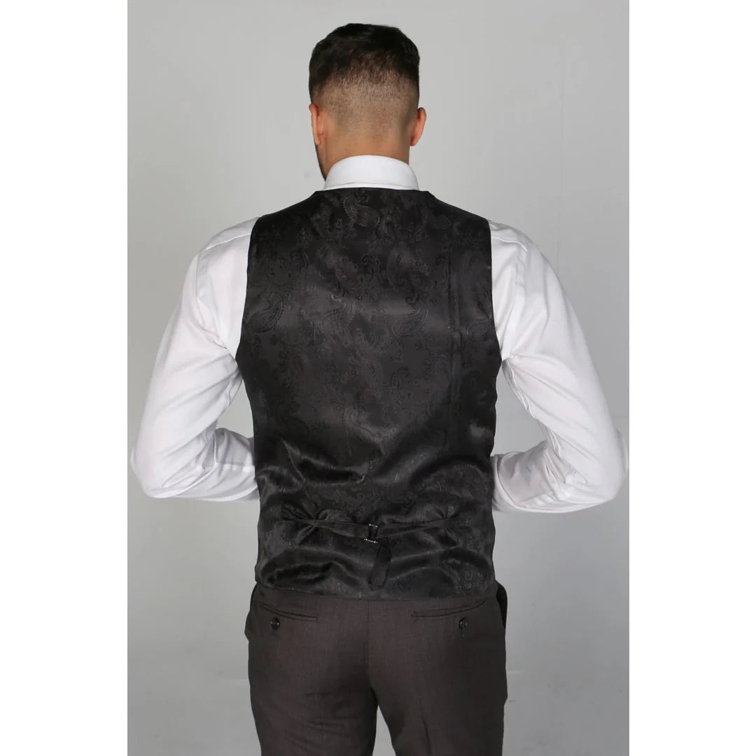 Charles - Miesten hiilenharmaa liivi