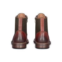 Clifford - Miesten khakinruskeat brogue-nahkanilkkurit