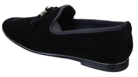 Elong dd0019 - Miesten samettiset slip-on-mokkanahkaiset hapsulliset ajokengät, loaferit, tyylikkäät rento-oloasut, viininpunaiset