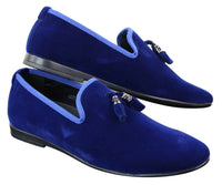 Elong dd0019 - Miesten samettiset slip-on-mokkanahkaiset hapsulliset ajokengät, loaferit, tyylikkäät rento-oloasut, viininpunaiset
