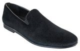 Elong DD0083 - Miesten samettiset paisley-kuvioiset autokengät, loaferit, tyylikkäät rentoa vauhtia, viininpunaiset, mustat