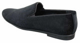 Elong DD0083 - Miesten samettiset paisley-kuvioiset autokengät, loaferit, tyylikkäät rentoa vauhtia, viininpunaiset, mustat