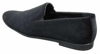 Elong DD0083 - Miesten samettiset paisley-kuvioiset autokengät, loaferit, tyylikkäät rentoa vauhtia, viininpunaiset, mustat