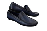 Miesten aidosta nahasta valmistetut slip-on-loaferit, tyylikkäät rento kengät, vintage-retro