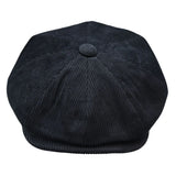 Miesten 8-paneelinen Razor Baker -poikien hattu, samettihuopa, newsboy-lippalakit