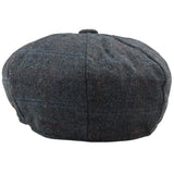 Miesten 8-paneelinen Razor Baker -pipoikien hattu, villatweed-blinders, Newsboy-litteä lippis
